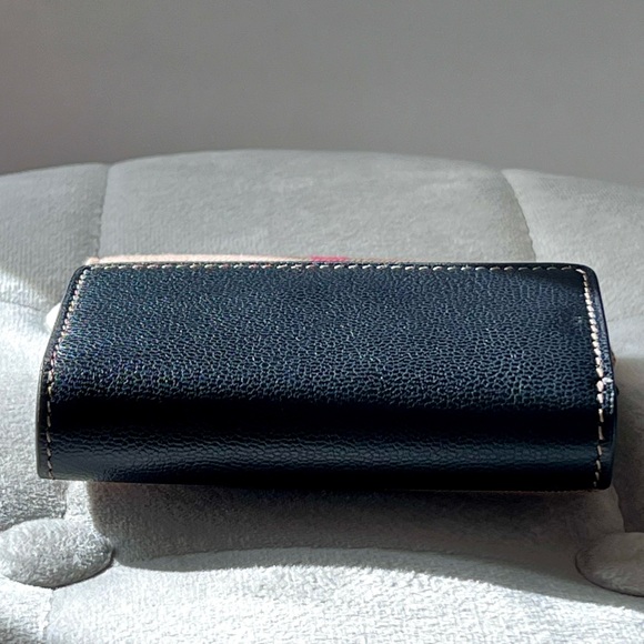 Burberry Check Trifold Wallet in Black - Picture 6 of 11